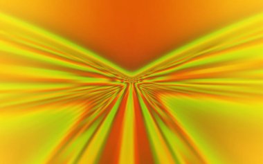 Alaycı çizgileri olan Koyu Sarı vektör arka planı.