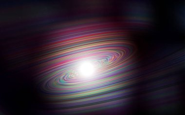 Gökada yıldız ile koyu kırmızı vektör arka plan.