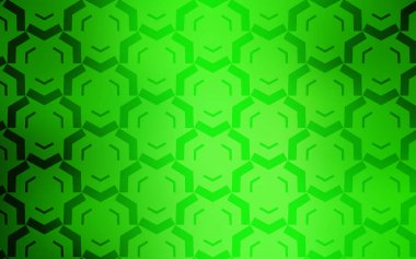 Bükülmüş çizgilerle Açık Yeşil vektör dokusu.