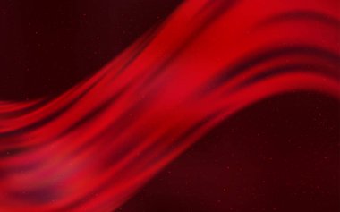 Kozmik yıldız ile koyu kırmızı vektör düzeni.