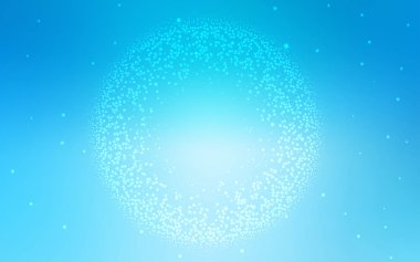 Hafif mavi vektör şablon alan yıldız.