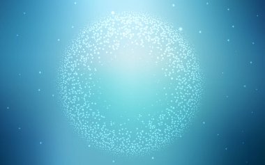 Mavi vektör doku ile Samanyolu yıldız ışık.