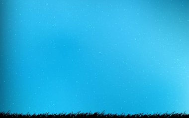 Astronomik yıldızlar ile açık mavi vektör arka plan.