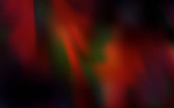 Dark Orange vector blurred shine abstract template. — Stock Vector