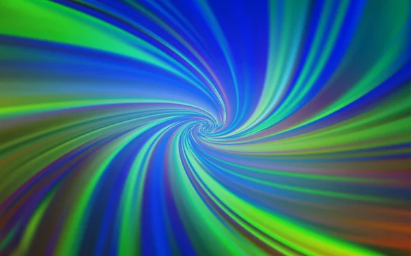 Lichtblauwe, groene vector kleurrijke abstracte textuur. — Stockvector