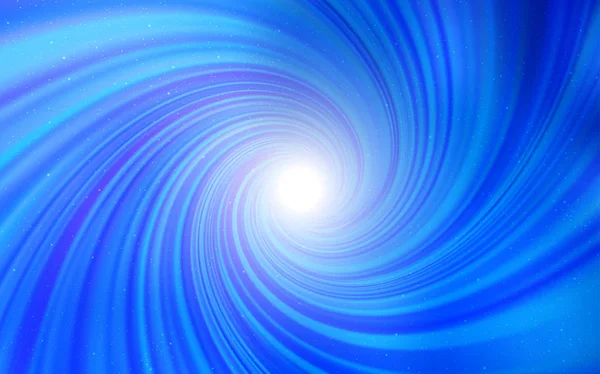 Mavi vektör doku ile Samanyolu yıldız ışık. — Stok Vektör