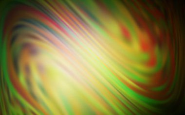 Koyu Yeşil, Sarı vektör bulanık desen.