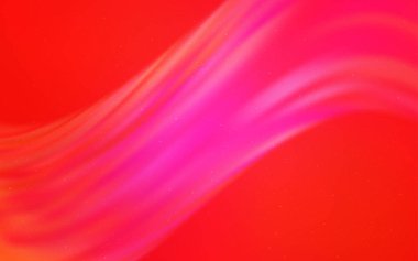 Açık Pembe, Uzay yıldızları ile Sarı vektör şablonu.