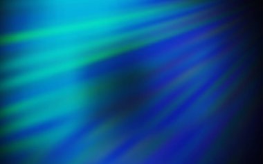 Koyu mavi, yeşil vektör renkli arkaplan bulanıklığı.