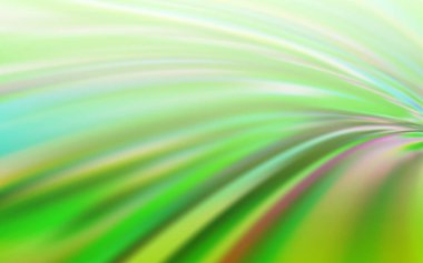 Açık Yeşil Vektör soyut parlak desen.