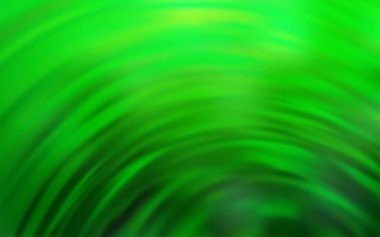 Bükülmüş çizgileri olan Açık Yeşil vektör şablonu.