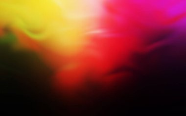 Koyu Pembe, Sarı vektör bulanık ve renkli desen.