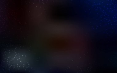 Samanyolu yıldız ile koyu kırmızı vektör doku.