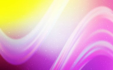 Hafif pembe, sarı vektör arka plan astronomi yıldız ile.