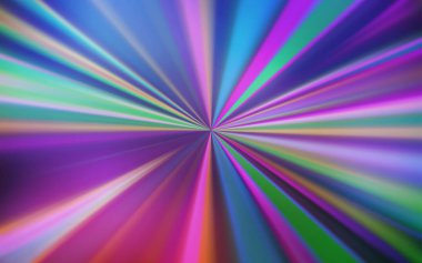 Koyu pembe, mavi vektör parlak şablonu bulanıklaştırdı.