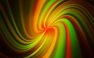 Koyu kırmızı, sarı vektör bulanık parlak soyut şablon.