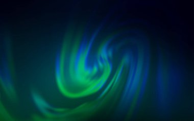 Koyu mavi, yeşil vektör modern zarif düzen.