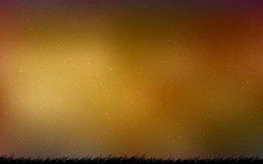 Astronomik yıldızlarla koyu çok renkli vektör arka planı.