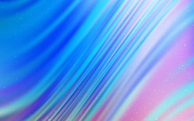 Açık Mavi, Kozmik yıldızlarla sarı vektör düzeni.