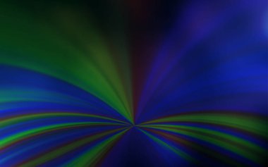 Koyu mavi vektör soyut parlak desen.