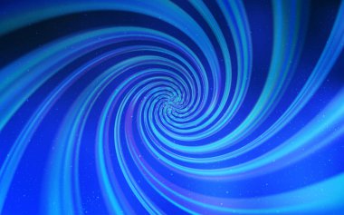 Kozmik Yıldızlar ile açık mavi vektör düzeni.