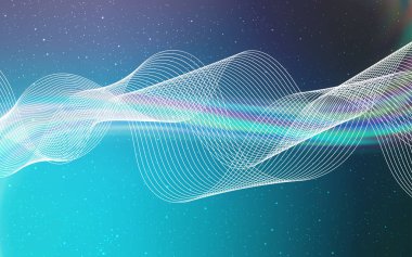 Açık Pembe, Mavi vektör soyut bulanık arkaplan.