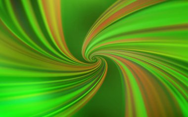 Açık Yeşil, wry çizgileri ile sarı vektör arkaplan.