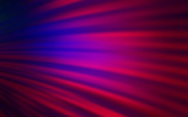 Koyu pembe, eğri çizgileri olan mavi vektör arkaplan.