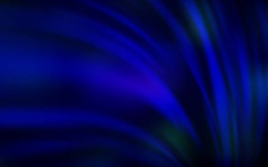 Koyu Mavili vektör soyut parlak şablonu bulanıklaştırdı.