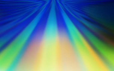 Açık Mavi ve Yeşil vektör soyut parlaklığı bulanıklaştırdı.