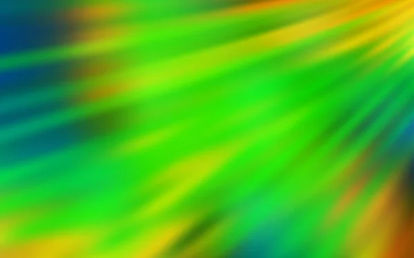 Vert clair, motif flou vectoriel jaune. — Image vectorielle