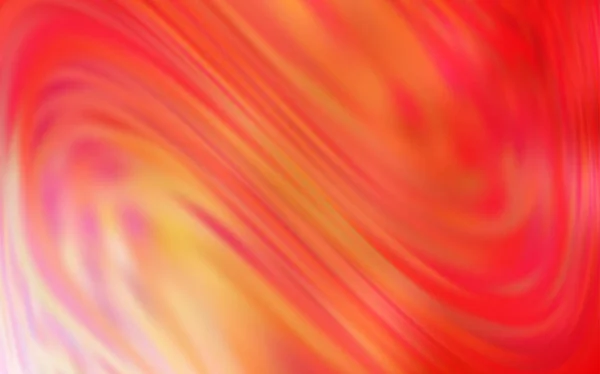 Ljusröd, Gul vektor abstrakt suddig bakgrund. — Stock vektor