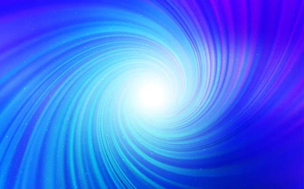 ライトピンク、天の川の星を持つ青いベクトル テクスチャー. — ストックベクタ