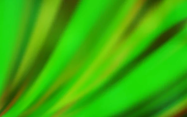 Ljusgrön vektor suddigt ljust mönster. — Stock vektor
