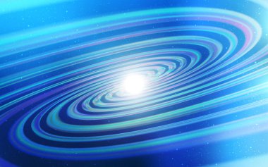 Gökada yıldız ışık mavi vektör arka plan.