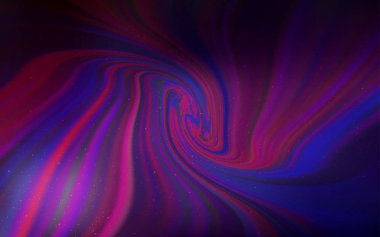 Koyu pembe vektör düzen kozmik yıldız ile.