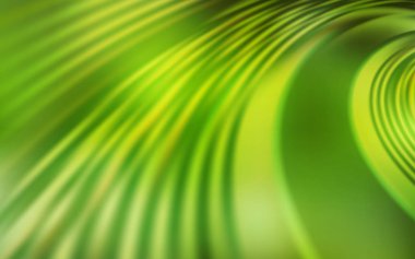 Açık Yeşil, Wry çizgileri olan sarı vektör şablonu.