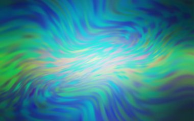 Açık Mavi, Yeşil vektör bulanık desen.