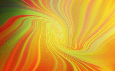 Kozmik yıldızlarla Açık Turuncu vektör düzeni.