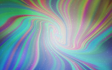 Gece gökyüzü desenle ışık mavi vektör yıldız.