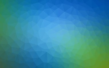 Açık mavi, yeşil vektör degrade üçgenler doku.