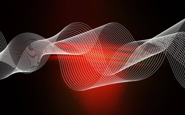 Koyu kırmızı vektör soyut düzeni.