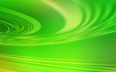 Kavisli çizgilerle Açık Yeşil vektör dokusu.