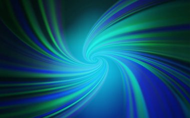 Eğri çizgileri olan hafif Mavili vektör deseni.