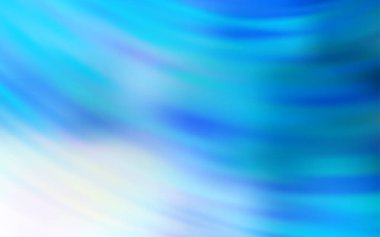 Eğri çizgileri olan hafif BLUE vektör arkaplanı.