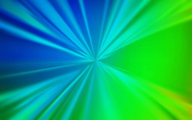 Açık Mavi, Yeşil vektör parlak soyut fon.