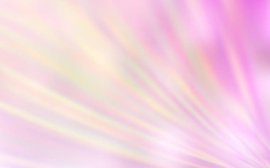 Açık Pembe, düz çizgileri olan sarı vektör düzeni.