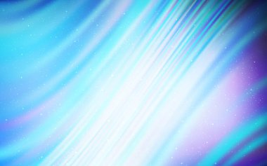 Koyu mavi vektör düzen kozmik yıldız ile.