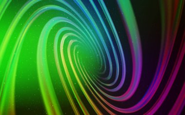 Açık Pembe, Samanyolu yıldız ile Yeşil vektör doku.