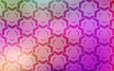 Açık Pembe, Wry çizgileri olan yeşil vektör düzeni.